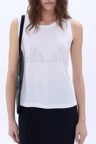 T-shirt en coton biologique - Blanc