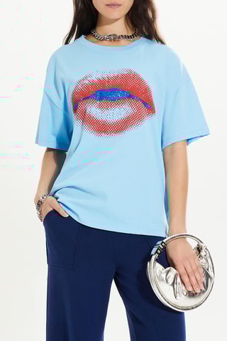 T-shirt - Bleu clair