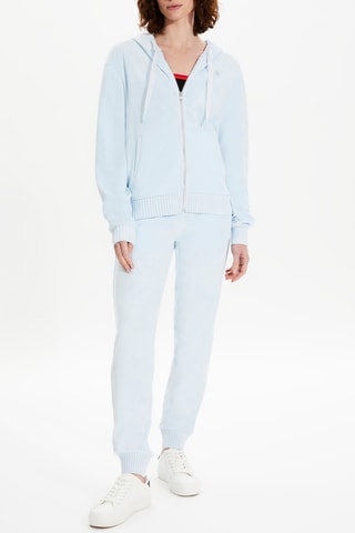 Sweat à capuche - Bleu