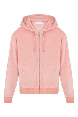 Sweat à capuche -Rose clair