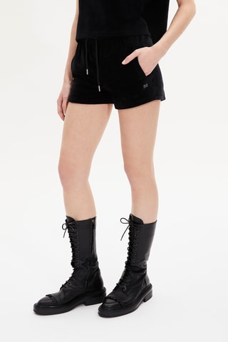 Short taille haute - Noir