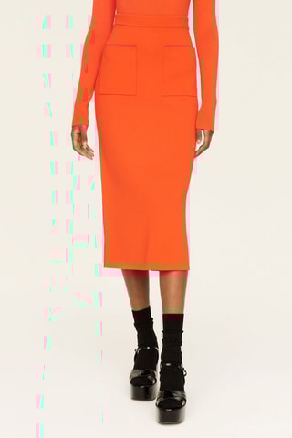 Jupe longue - Orange