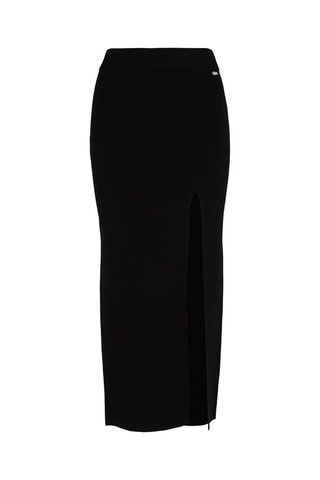 Jupe en laine - Noir