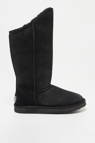 Bottes en nubuck - Noir