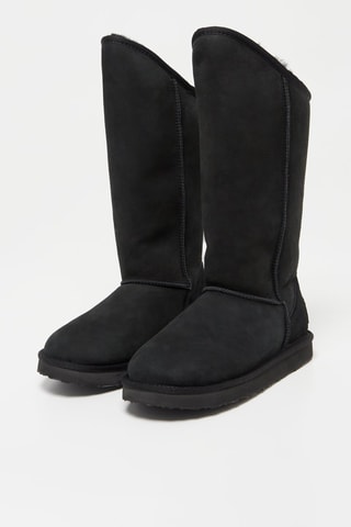 Bottes en nubuck - Noir