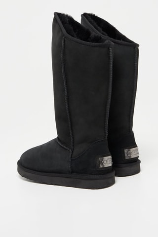 Bottes en nubuck - Noir
