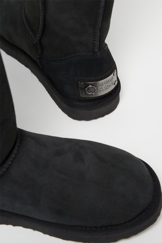 Bottes en nubuck - Noir