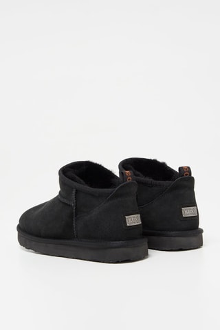 Bottines en nubuck - Noir