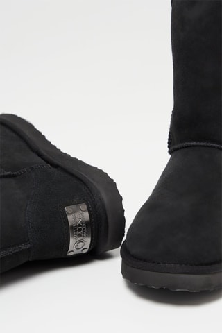 Bottines en nubuck - Noir
