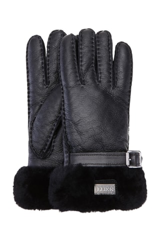 Gants en cuir de mouton - Noir