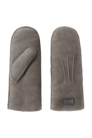 Moufles en cuir de mouton - Taupe