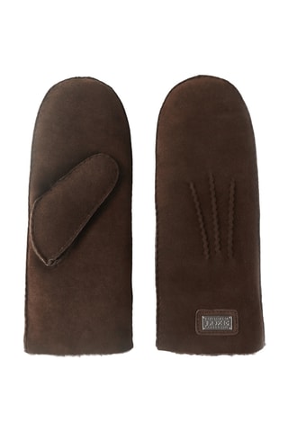 Gants en cuir de mouton - Marron