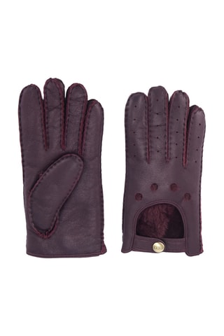Gants en cuir de mouton - Marron