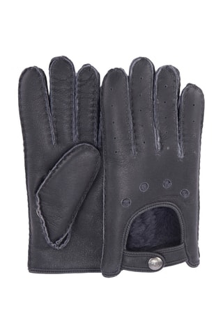 Gants en cuir de mouton - Gris foncé