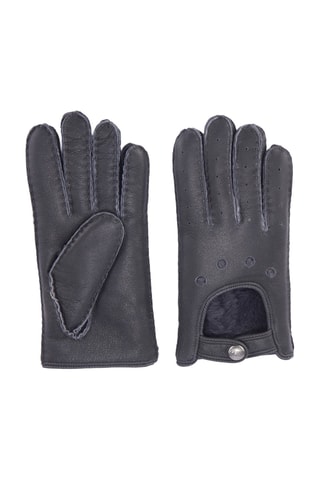 Gants en cuir de mouton - Gris foncé