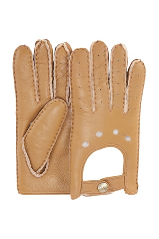 Gants en cuir de mouton - Marron clair