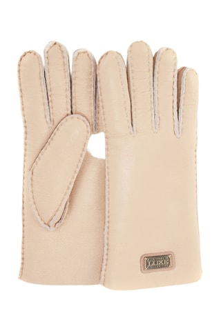 Gants en cuir de mouton - Beige