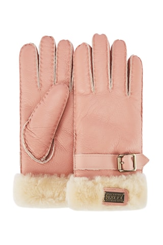 Gants en cuir de mouton - Rose poudré