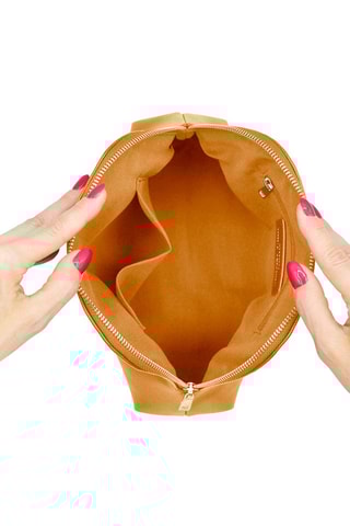 Neceser de piel Thonon - Marrón