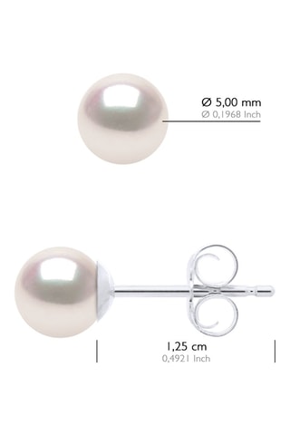 Dormilonas - Oro blanco y perlas cultivadas