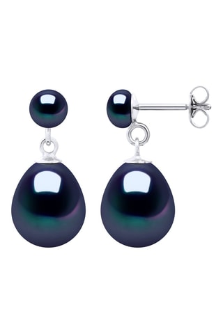 Pendientes - Oro blanco y perlas cultivadas