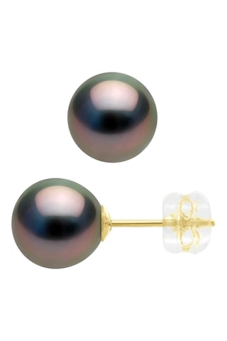 Dormilonas - Oro amarillo y perlas cultivadas