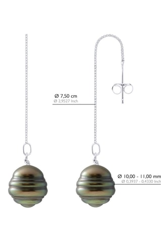 Pendientes - Plata y perlas cultivadas