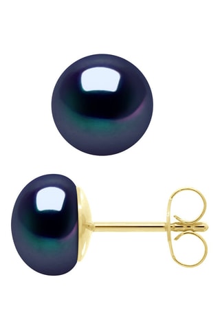 Dormilonas - Oro amarillo y perlas cultivadas