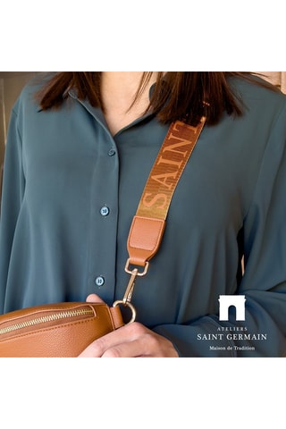 Asa larga para bolso - Marrón