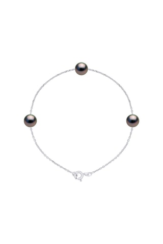 Pulsera - Oro blanco y perlas cultivadas