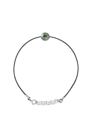 Pulsera - Plata y perla cultivada