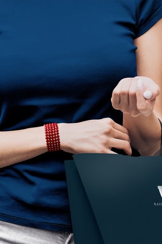 Pulsera de 5 vueltas - Perlas cultivadas