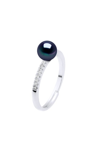 Anillo - Plata y perla cultivada de agua dulce