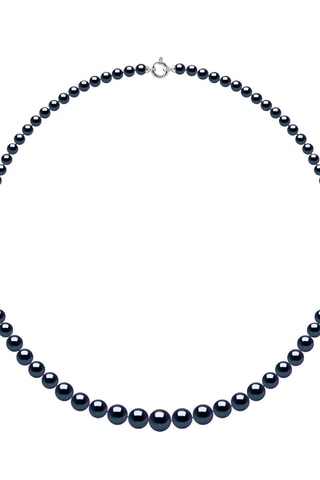 Collar - Oro blanco y perlas cultivadas de agua dulce