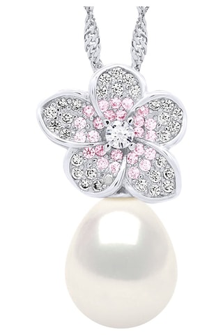 Collar - Plata y perla cultivada de agua dulce