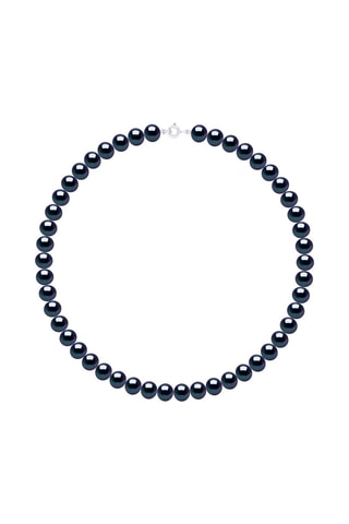 Collar - Oro blanco y perlas cultivadas de agua dulce