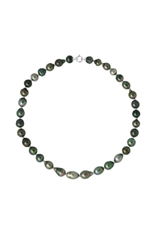 Collar - Oro blanco y perlas cultivadas de agua dulce