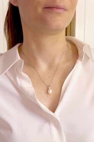 Collar - Plata y perla cultivada