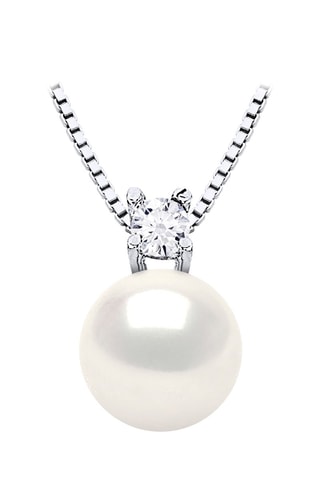 Collar - Plata y perla cultivada de agua dulce