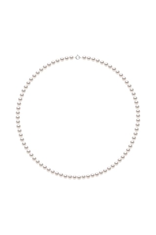 Collar - Oro blanco y perlas Akoya japonesas