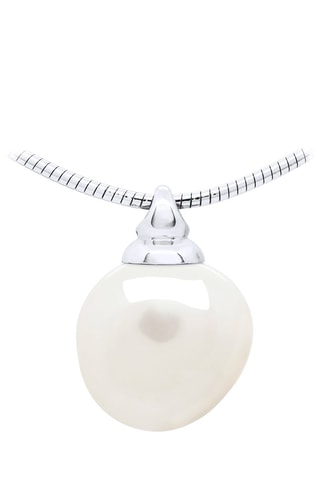 Collar - Plata y perla cultivada de agua dulce