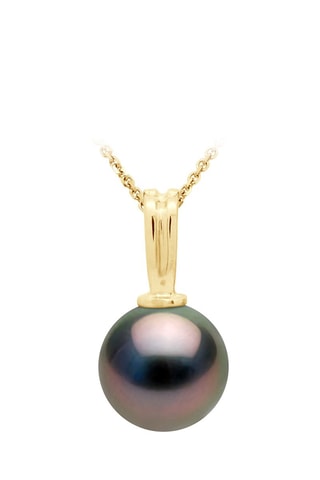 Colgante - Oro amarillo y perla cultivada