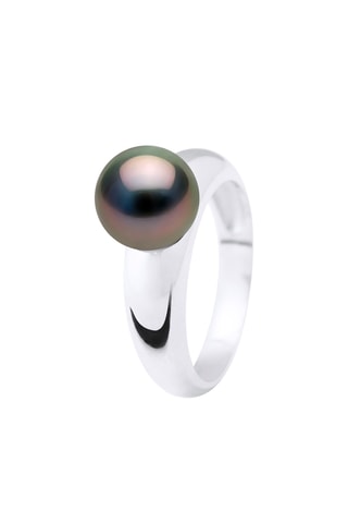 Anillo - Plata y perla cultivada