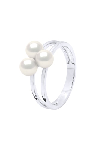 Anillo - Plata y perlas cultivadas