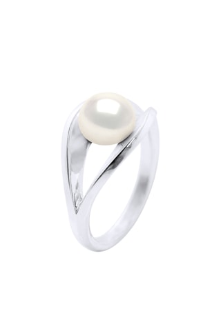 Anillo - Plata y perla cultivada