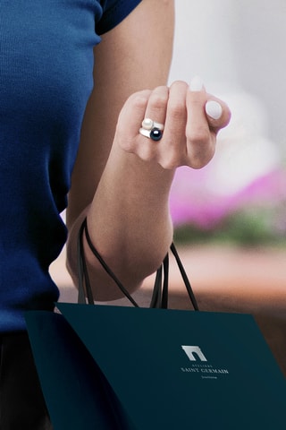 Anillo - Plata y perlas cultivadas