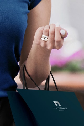 Anillo - Plata y perlas cultivadas