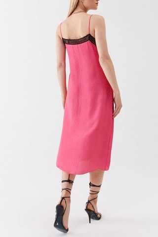 Robe midi - Fuchsia