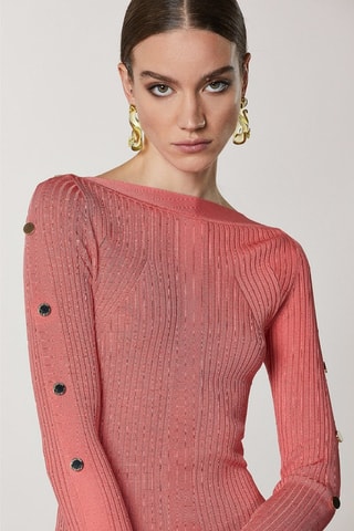 Nauwaansluitende Jurk - Roze