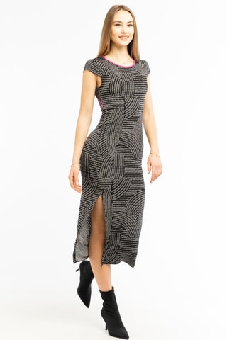 Robe fourreau - Noir